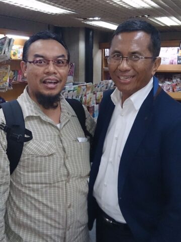 Wariyanto bersama Dahlan Iskan